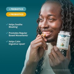 Snap Gut Health Capsules Turmeric Aloe Pylopass Probiotics 15 Active Ingredients