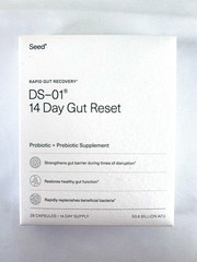Seed Rapid Gut Recovery DS-01 14 Day Gut Reset Probiotic + Prebiotic Supplement