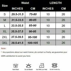 Men’s Sweat Sauna Waist Trainer Neoprene Corset Cincher Weight Loss Body Shaper