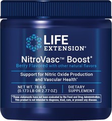 NitroVasc Boost – Gluten-Free, Vegetarian Blood Flow Supplement, 1 Scoop Formula