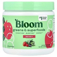 2 X Bloom, Greens & Superfoods, Berry, 5.76 oz (163.8 g)
