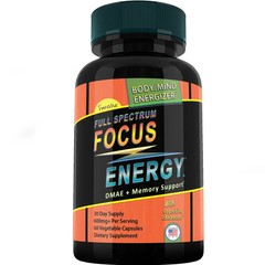 Theanine Focus Memory Support | Best Supplement Capsule Pill Men Women FREE SHIP