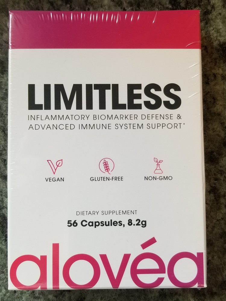 Alovea Limitless – Inflammation Defense – 56 Cap – Exp in 2025