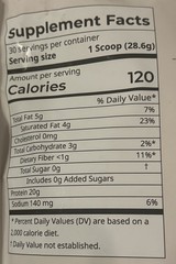 UNFLAVORED Bone Broth Protein Powder 30.2oz 100% Grass Fed 20g TD Wellness
