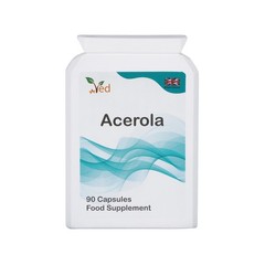 VED Acerola Cherry Juice Powder 850 mg Capsules, 90 Capsules, 2 Cap/ Day