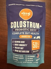 Moogi Health Colostrum + Probiotic DE111 Gut Health 2.6oz Unflavored
