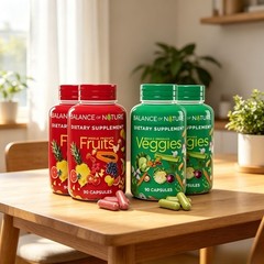 Packs 4 Fruits and Veggies Supplements Veggies Fruit and 180 180 Capsules 02/27