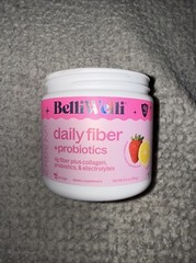 Belli Welli Daily Fiber Supplement Powder with Collagen Probiotics & Electrol…