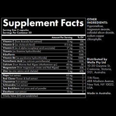 WelleCo The Goddess Elixir, Menopause Supplement for Women Exp: 10/2027