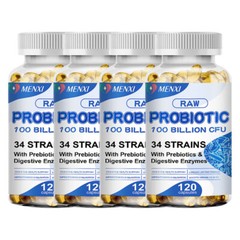 Probiotics Digestive Enzymes Capsules 100 Billion CFU Potency Immune Health US