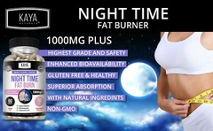 (2 Pack) Night Time Fat Burn Supplement 60ct, Metabolism Support, Weight Loss