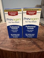 2 PREVAGEN PROFESSIONAL FORMULA 40mg BRAIN HEALTH SUPPLEMENT 30 X2 60 CAPSULES!!