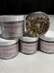 5 Bottles- Her Bodhi Meno Extract Blend 60 Capsules Each Exp 10/27 (New/Sealed)
