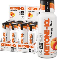 Ketone-IQ Exogenous Ketone Energy Shots with Caffeine – 12 Pack of Green Tea …