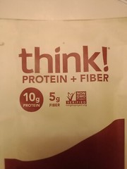 Think Protein + Fiber Oatmeal 1 Pack 10 Grams Protein / 5 Grams Quinoa Package
