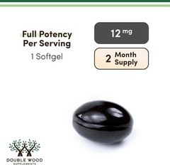 Clinically Proven 12mg Astaxanthin – 2 months- Supply for Health Benefits