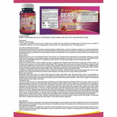 Red Raspberry 799mg Weight Management & Black Seed Oil Immune Support Supplement