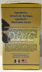 LO+ NATURAL Dietary Supplement Black Garlic Ajo Negro Forte 60caps 1000mg