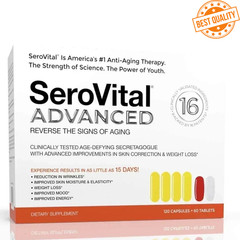 Premium Quality SeroVital Advanced 120 Capsules +60 Tablets ( new seled )