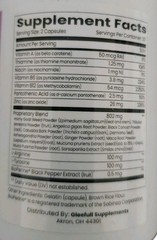 4 x bottles Gleeful Over 30 Hormone Support