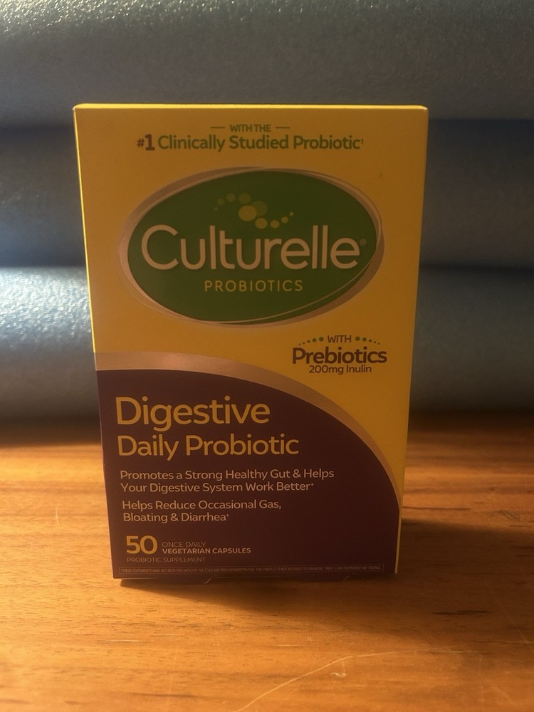Culturelle 50 Capsules Probiotic Supplement for Digestion – EXP 10/2027