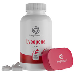Lycopene 50 mg – 180 Vegetarian Capsules