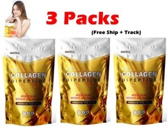 3 X MATELL Collagen Dipeptide Premium Collagen Plus Rice Ceramide Nourish Skin