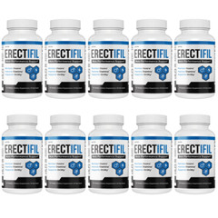 Erectifil Male Health Supplement, Men Stamina & Virility Support – 10 Bottles
