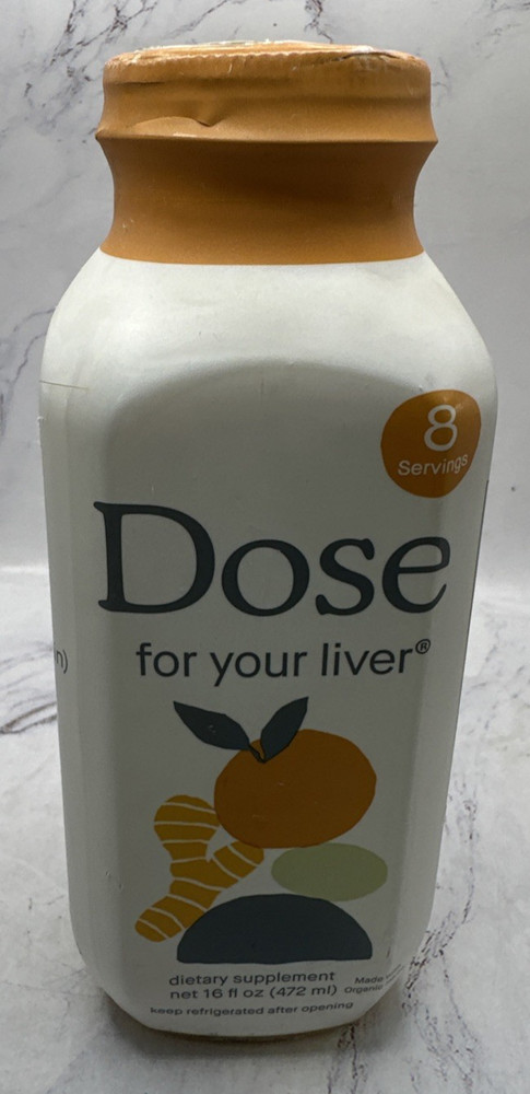 NEW Dose For Your Liver – 16 oz Dietary Supplement. Brand 🆕