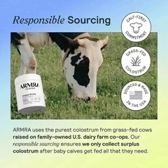 2 BOTTLES—ARMRA Colostrum Superfood Grass-Fed Immune Fitness Brain Benefits