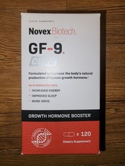 Novex Biotech GF-9 GH Booster 120 Capsules – Expiration: 2027