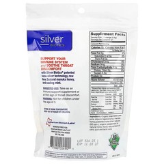 American Biotech Labs Silver Biotics Mighty Manuka Mint 21 lzngs (Pack of 3)