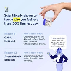 Cheers Restore | Supplement with DHM + L-Cysteine | Feel enhanced after Drink…