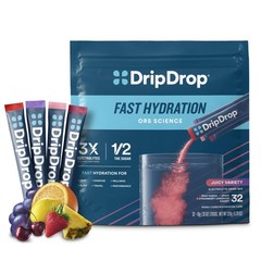 Electrolyte Drink Mix Packets – Variety of Grape, Fruit Punch, Lemonade, Cherry