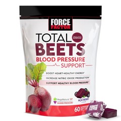 Total Beets Blood Pressure Support Chews Nitric Oxide Supplement with Beet Root