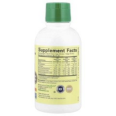 Essentials, Liquid Calcium with Magnesium, Natural Orange, 16 fl oz (473 ml)