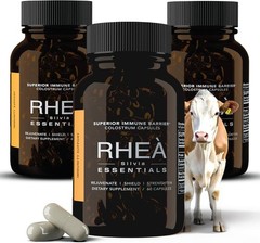 3x Bovine Colostrum Supplement for Gut Health Immune Support Beauty 180 capsules