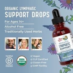 MaryRuth’s Lymphatic Support Herbal Blend Liquid Drops – USDA Organic Lymphatic