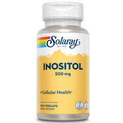 Solaray Inositol Capsules, 500 mg | 100 Count
