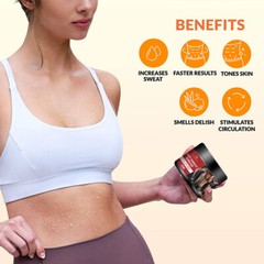 2x Fat Burner Loss Weight Belly Slimming Cream Body Sweat Hot Gel Anti Cellulite
