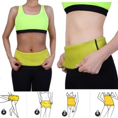 Women Waist Corset Trainer Sauna Sweat Fat Burn Body Shaper Slimmer Belt