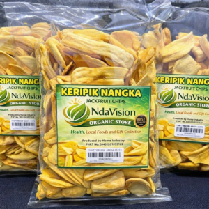 premium jackfruit chips – natural tropical snack 100g